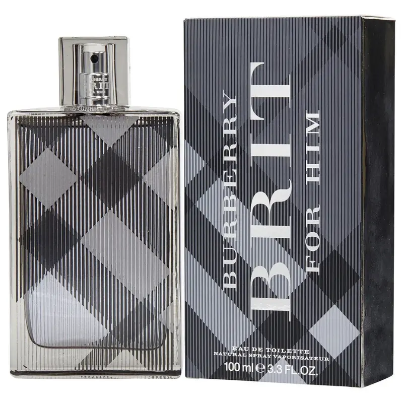 3.3Oz Burberry Brit Eau De Toilette Cologne For Men 1
