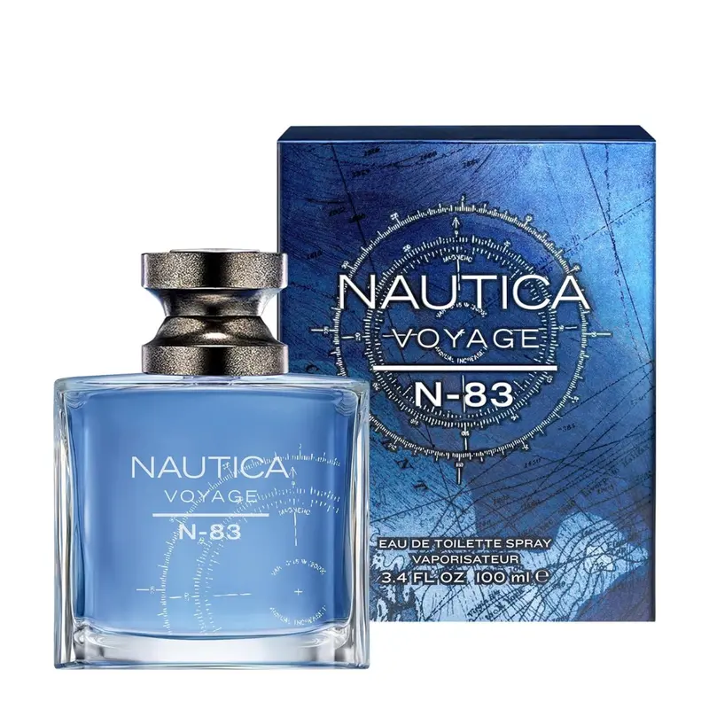 3.4-Oz Men's Nautica Voyage N83 Eau De Toilette Spray 1