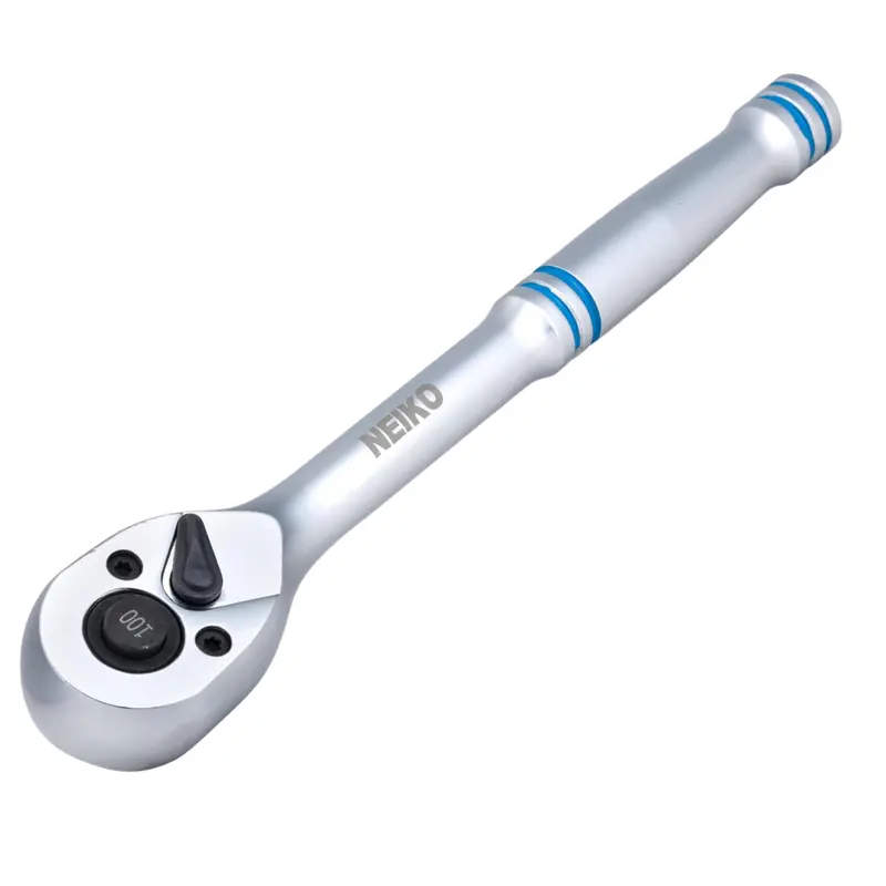 3/8" 100-Tooth Reversible 3.6 Degree Swing Ratchet Wrench 1