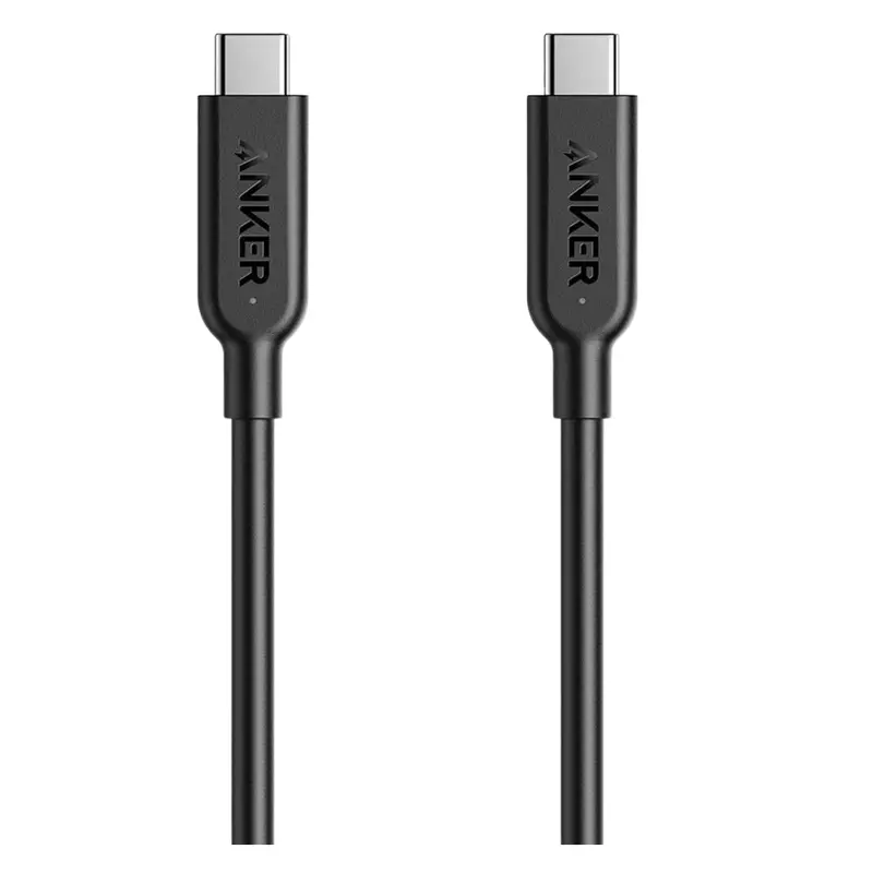 3' Anker Usb-C To Usb-C 3.1 Gen 2 Cable W/ Up To 100W Pd 1