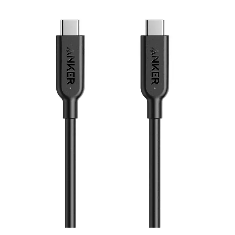 3' Anker Usb-C To Usb-C 3.1 Gen 2 Cable W/ Up To 100W Pd 1