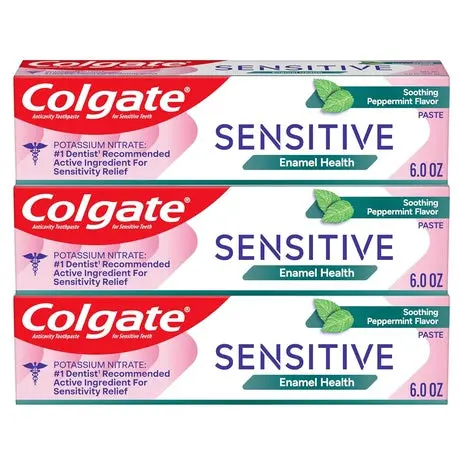 3 Colgate Sensitive Enamel Health Toothpastes 1