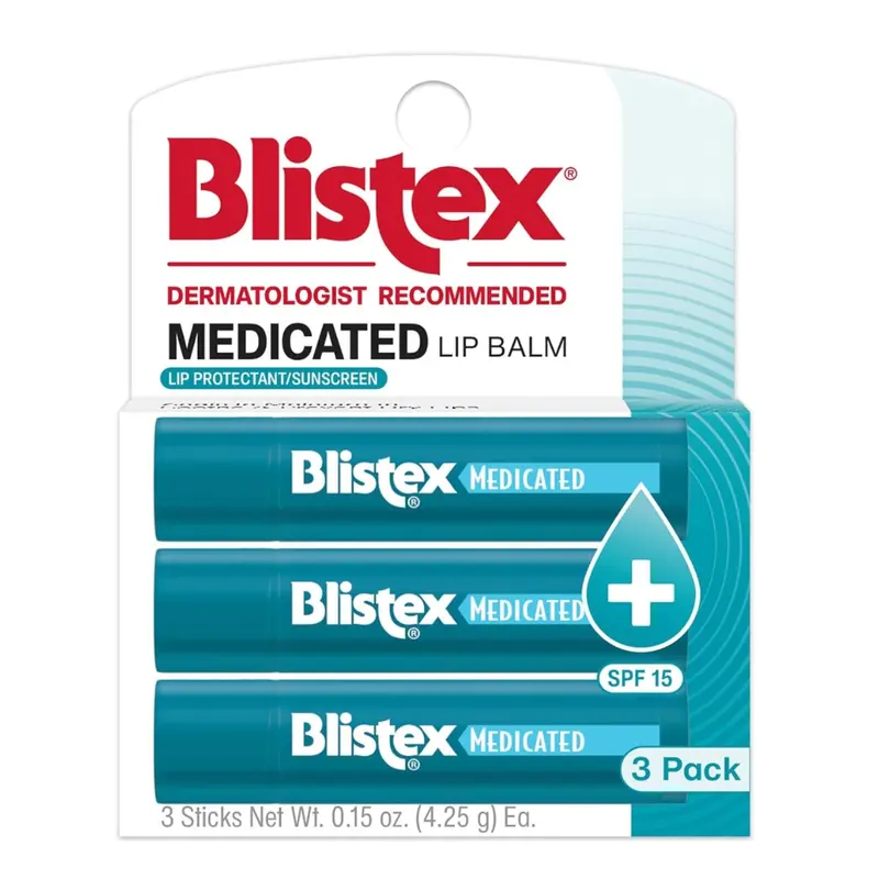 3-Count Blistex Spf 15 Medicated Lip Balm 1