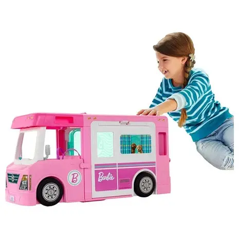 3-Ft Barbie 3-In-1 Dreamcamper Vehicle 1