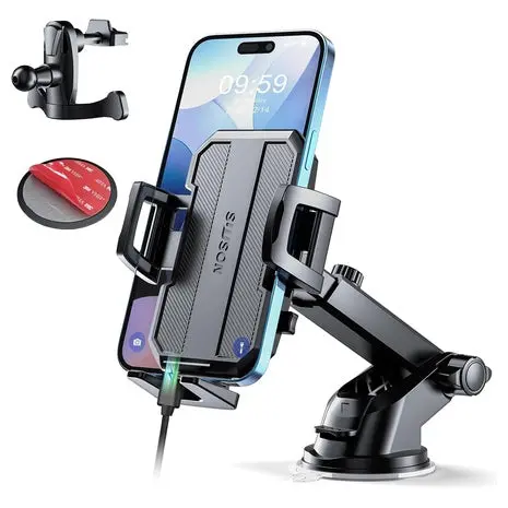 3-In-1 Car Phone Holder Mount 1