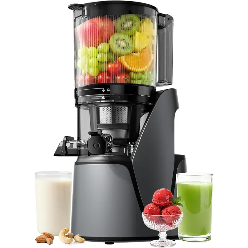 3-In-1 Cold Press Juicer Machine With 6.5" Extra Large Chute 1