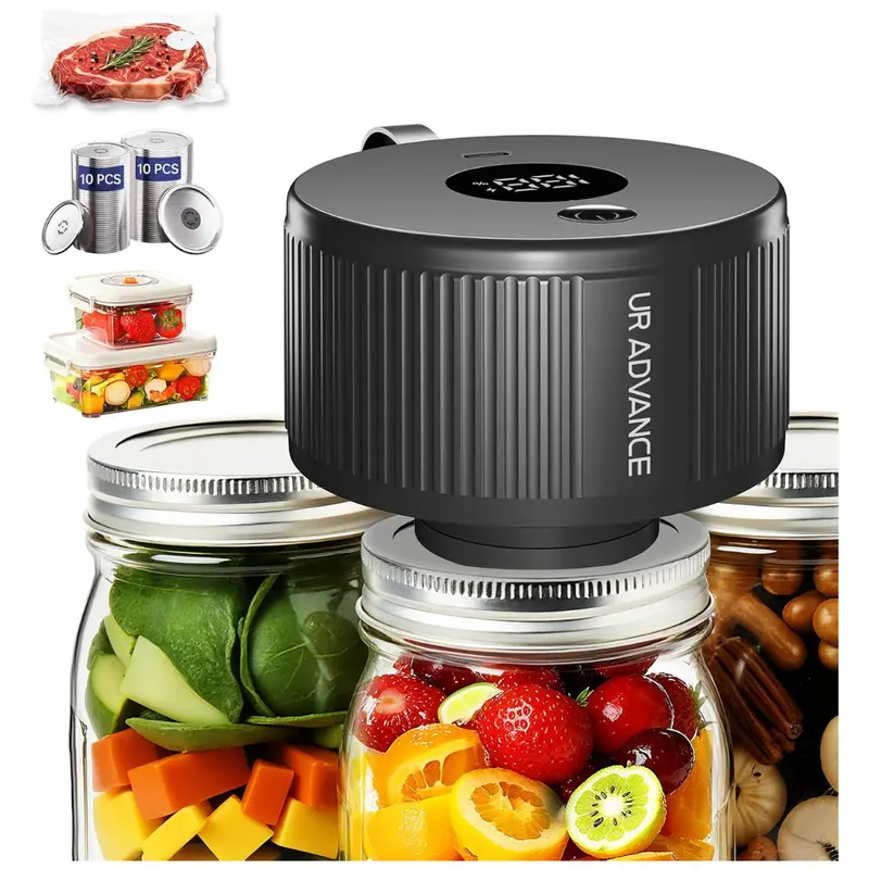 3-In-1 Electric Mason Jar Vacuum Sealer Kit 1