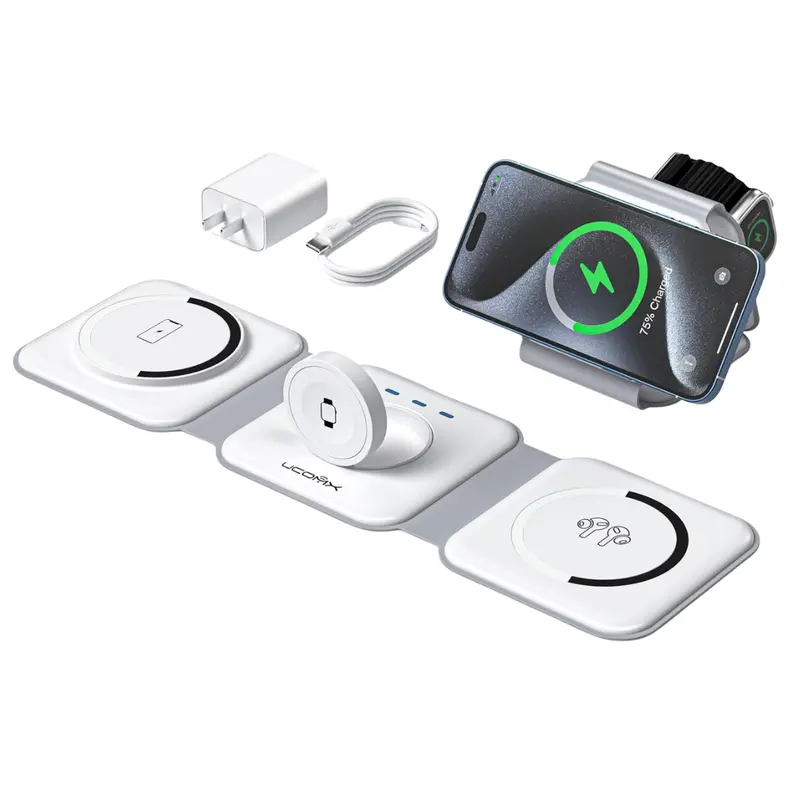 3-In-1 Foldable Wireless Charging Station 1