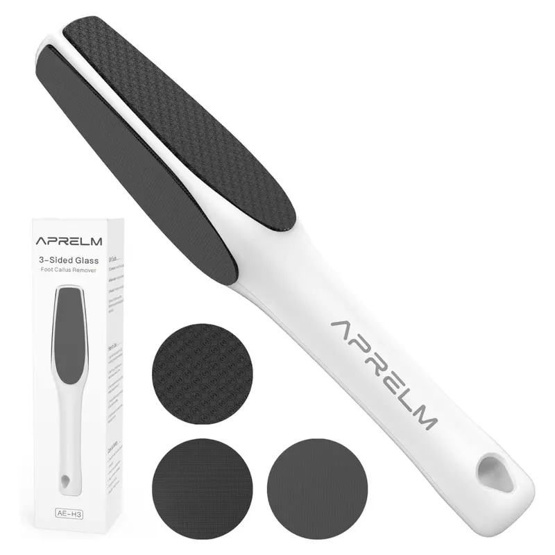 3-In-1 Professional 3-Sided Glass Foot Callus Remover (2 Colors) 1