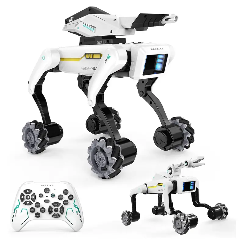 3-In-1 Robot Dog Toy With Wheels & 30+ Bionic Actions 1