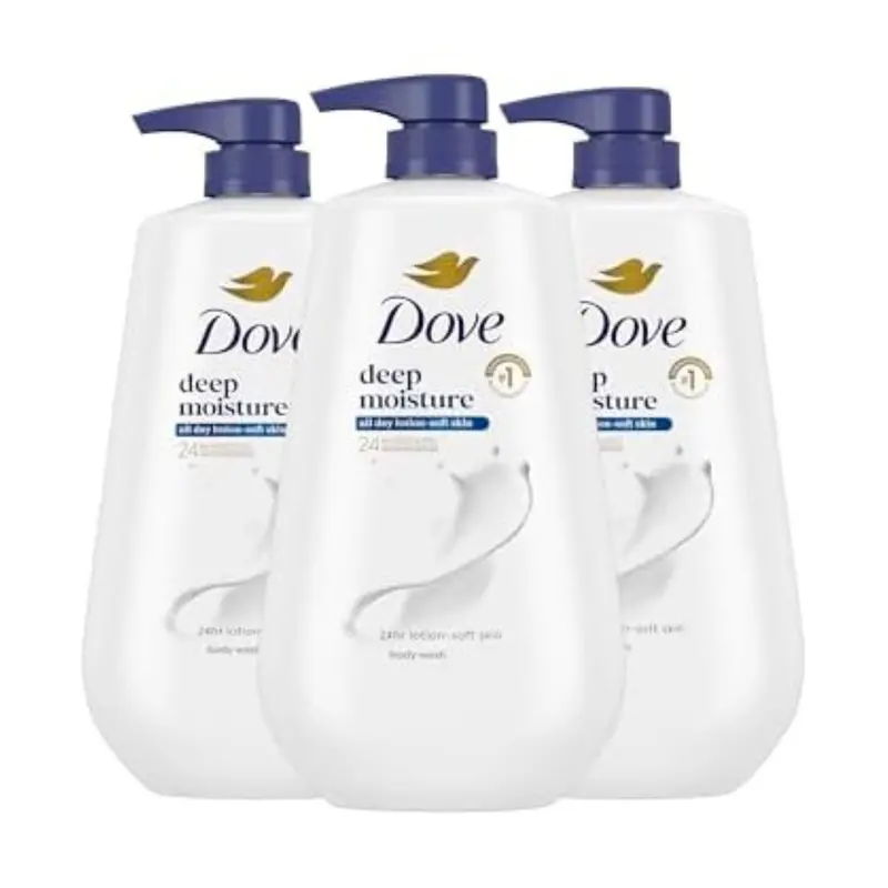 3-Pack 30.6-Oz Dove Body Wash With Pumps 1