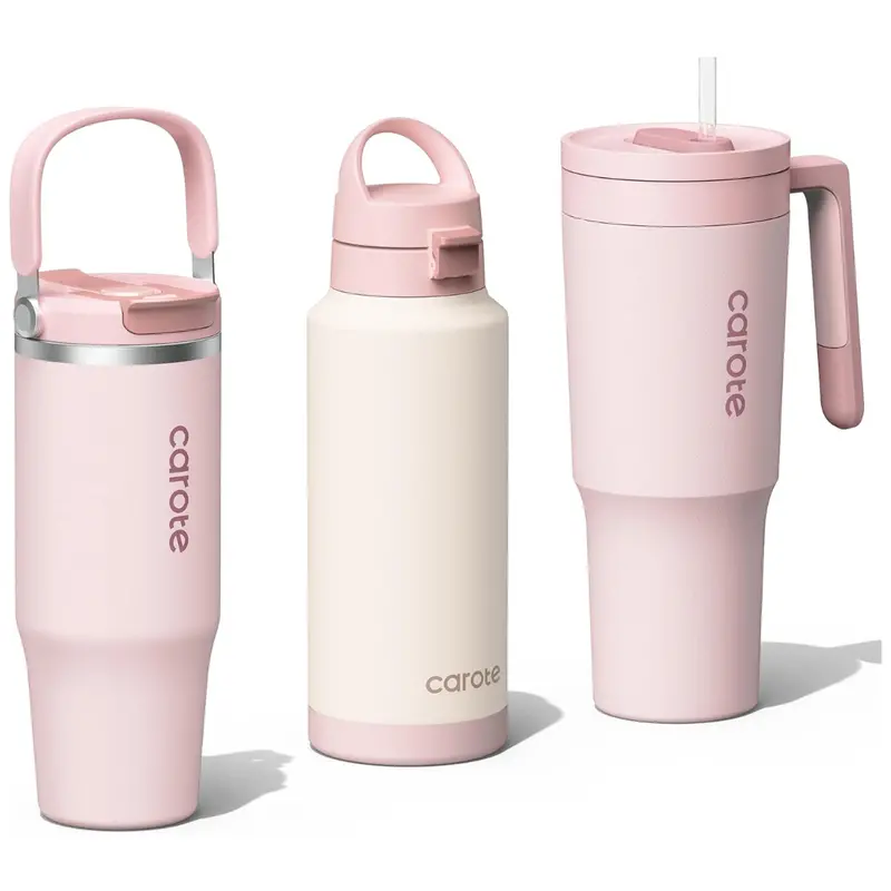 3-Pack 32/32/40 Oz Insulated Stainless Steel Water Bottles 1