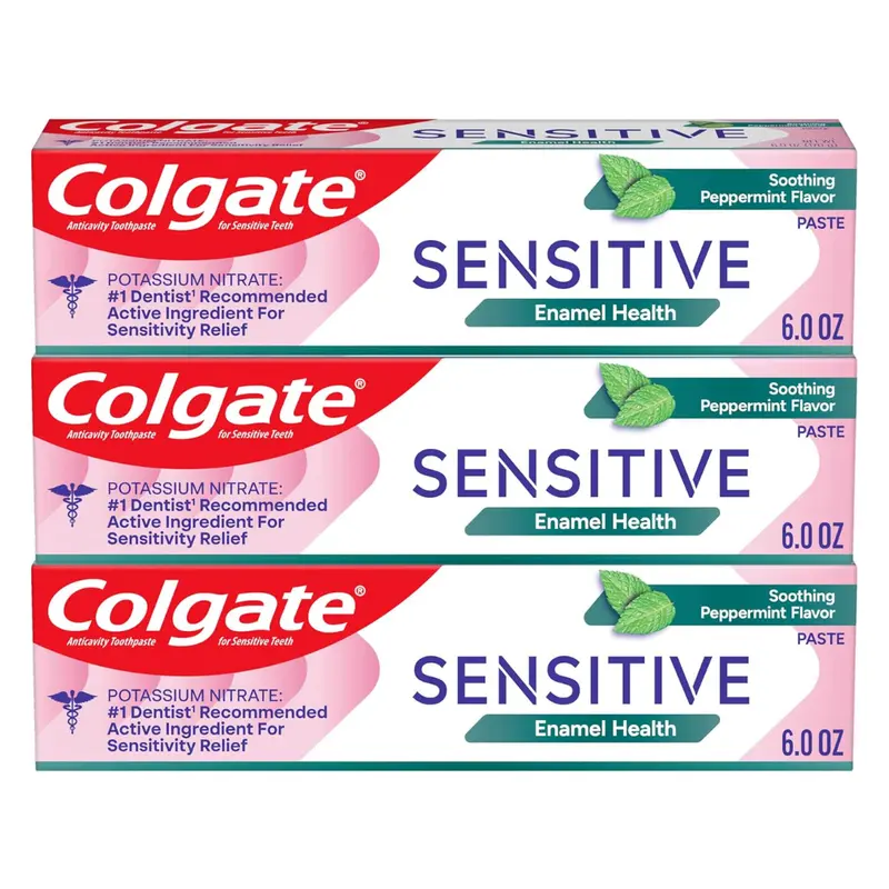 3-Pack 6Oz Colgate Sensitive Enamel Health Toothpaste 1