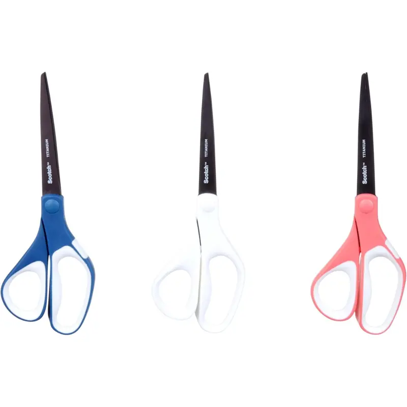 3-Pack 8" Scotch Brand Precision Ultra Edge Scissors 1