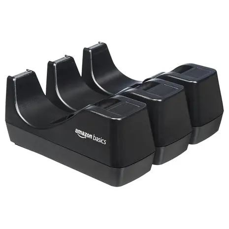 3-Pack Amazon Basics Weighted Desk Tape Dispenser 1