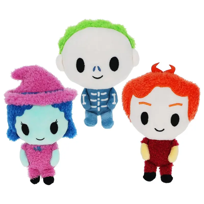 3-Pack Disney Baby Lock, Shock, & Barrel Stuffed Animal Plush Toy Set 1