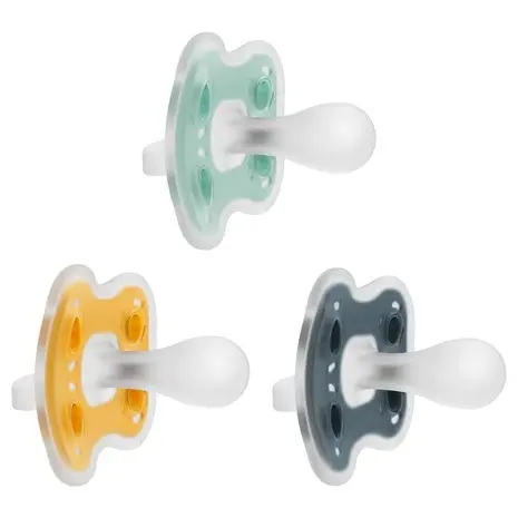 3-Pack Dr. Brown's Silicone Baby Pacifiers 1