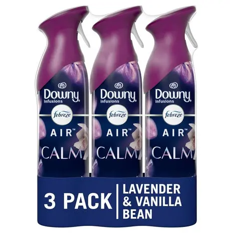 3-Pack Febreze Downy Air Mist Spray 1