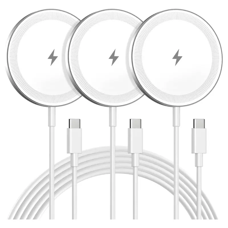 3-Pack Handy-Gad 15W Magnetic Wireless Charging Pads 1