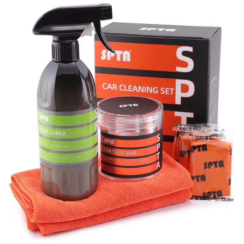 3-Pack Spta Clay Bar And Luber Synthetic Lubricant Kit 1