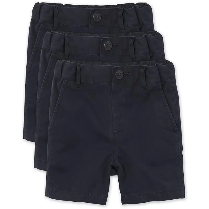 3-Pack The Children's Place Toddler Boys Stretch Chino Shorts 1