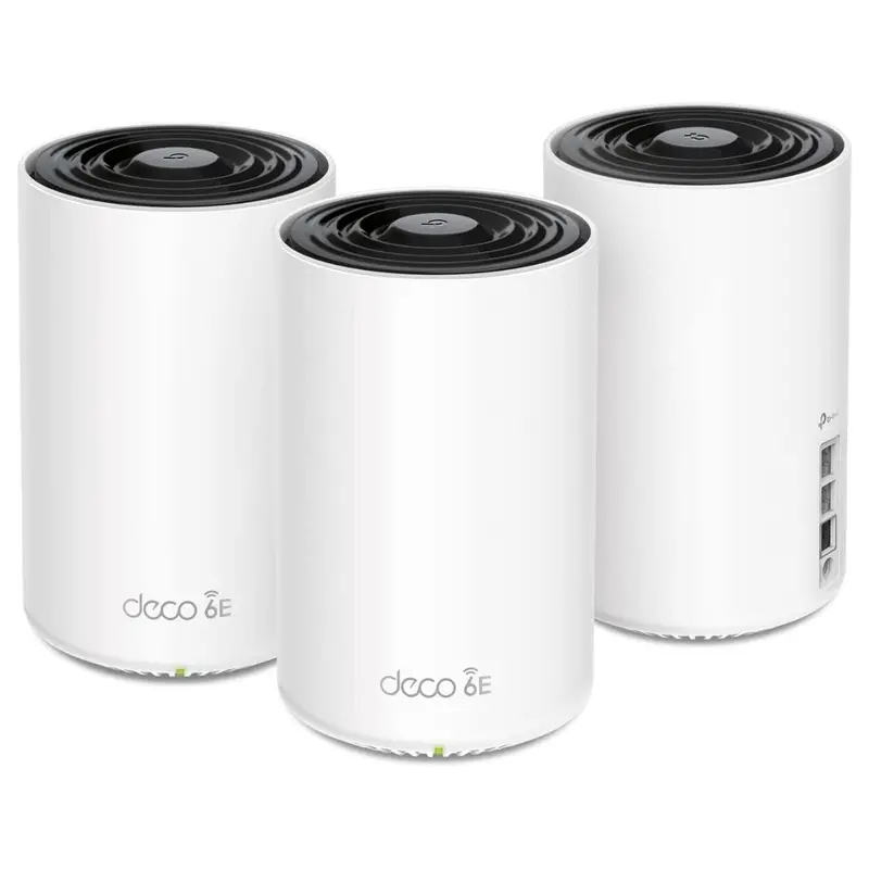 3-Pack Tp-Link Deco Axe5400 Tri-Band Wifi 6E Mesh System 1