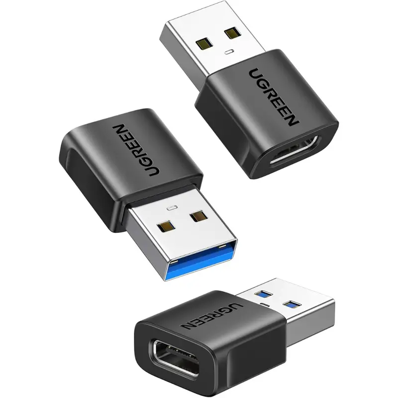 3-Pack Ugreen Usb-C Female To Usb Male Adapter 1