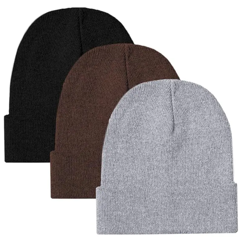 3-Pack Ultra Performance Unisex Winter Hats 1