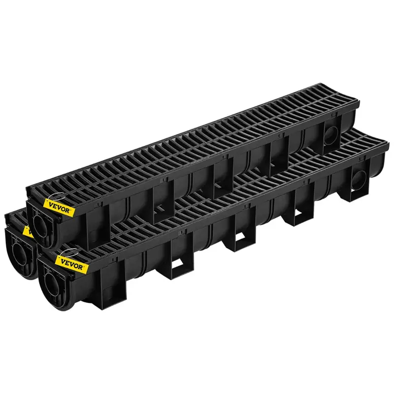 3-Pack Vevor Trench Drain System 1