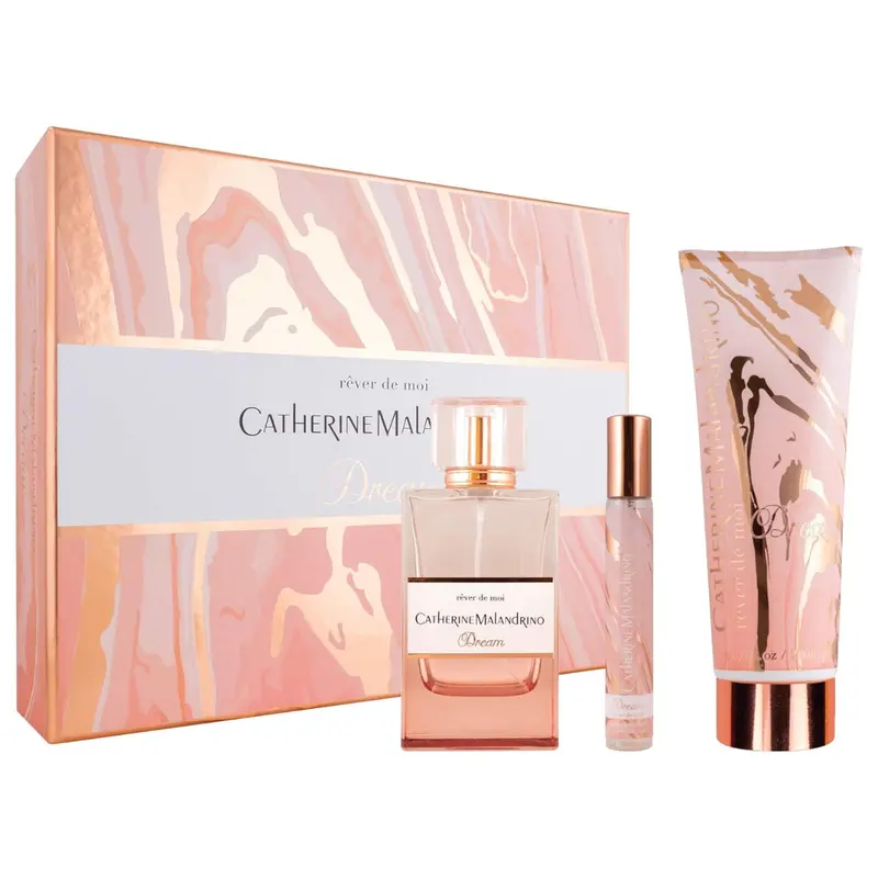 3-Piece 3.4-Oz Catherine Malandrino Dream Eau De Parfum Gift Set 1
