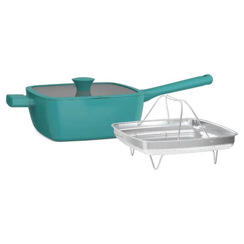 3-Piece 4.5 Qt So Yummy By Bella Square Pan Set 1