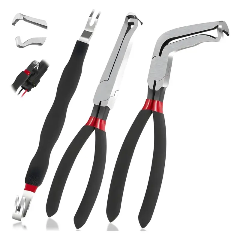 3-Piece 8" Electrical Disconnect Pliers Set 1