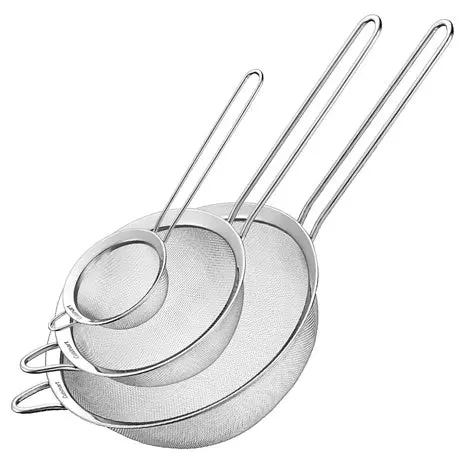 3-Piece Cuisinart Mesh Strainers Set 1