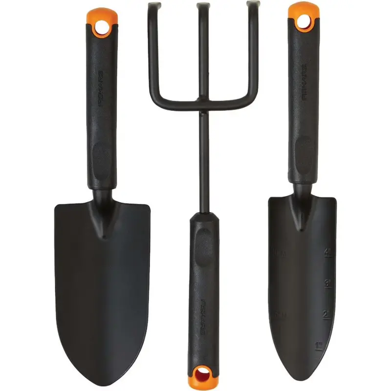 3-Piece Fiskars Garden Tool Set 1