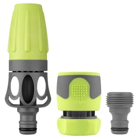 3-Piece Flexzilla Garden Hose Nozzle Kit 1