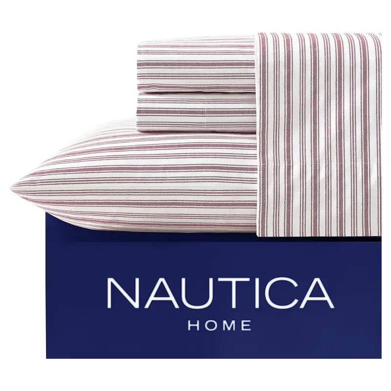 3-Piece Nautica 200-Thread Count Cotton Twin Xl Sheet Set 1