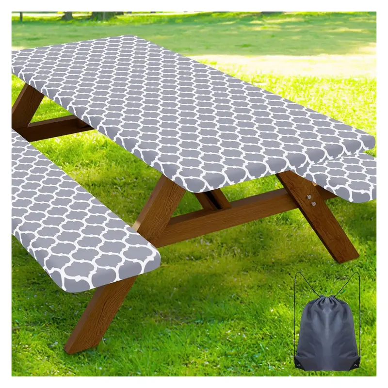 3-Piece Picnic Table Cover Set 1