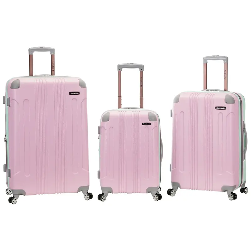 3-Piece Rockland London Hardside Spinner Wheel Luggage (20"/24"/28") 1