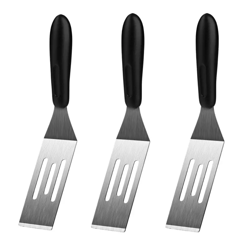3-Piece Stainless Steel Small Spatula Set 1