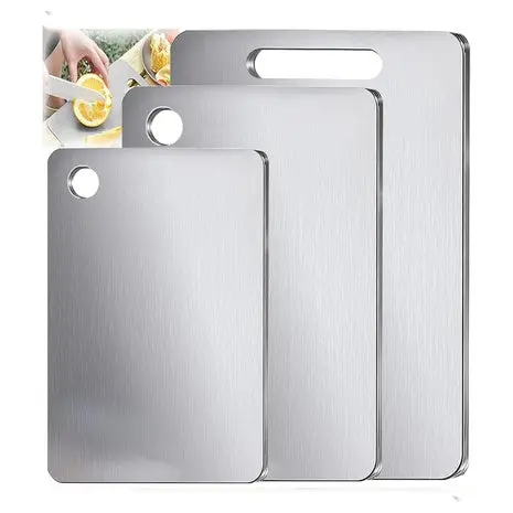 3-Piece Titanium Cutting Board Set 1