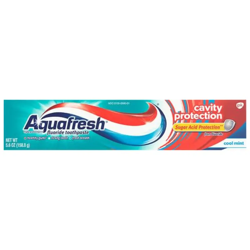 (3-Pk) Aquafresh Cavity Protection Fluoride Toothpaste 1