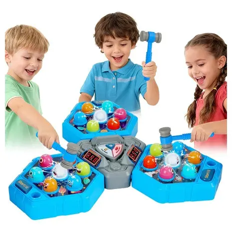 3-Player Whack-A-Mole Game With Lights And Sounds 1