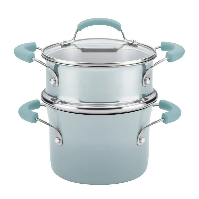 3-Quart Rachael Ray Steamer Set 1