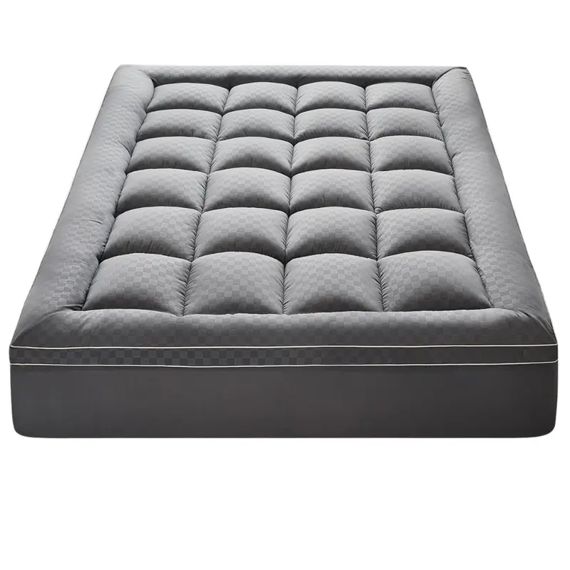 3'' Queen Size Mattress Topper Fluffy Pillow Topper 1