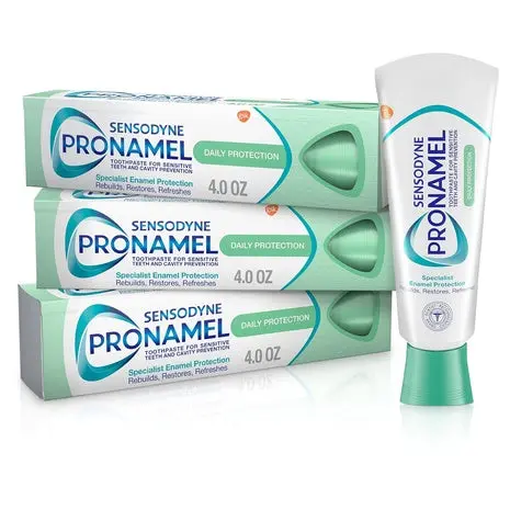 3 Sensodyne Pronamel Daily Protection Toothpaste 1