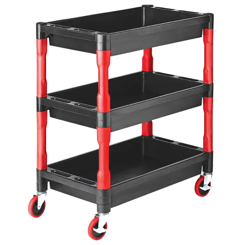 3-Shelf Auto Drive Professional Detailing Cart 1