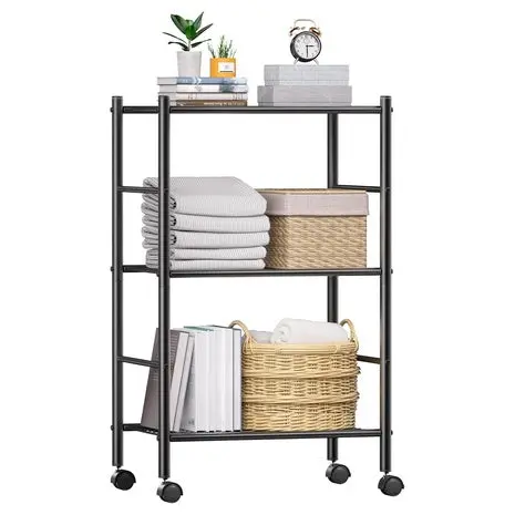 3-Tier Organizer Rack With Wheels 1