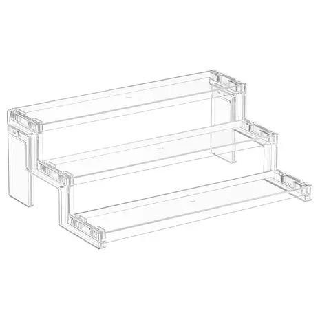 3-Tier Plastic Display Stand Organizer 1