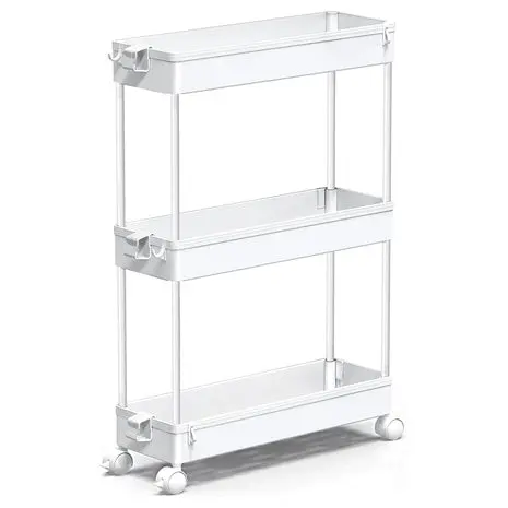 3-Tier Slim Rolling Storage Cart 1