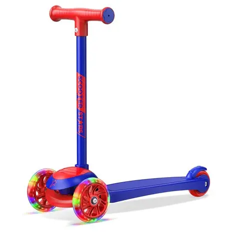 3 Wheel Scooter With Led Front Wheels 1